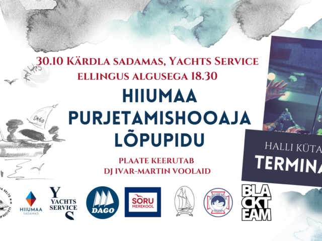 Hiiumaa purjetamishooaja lõpupidu 30.10