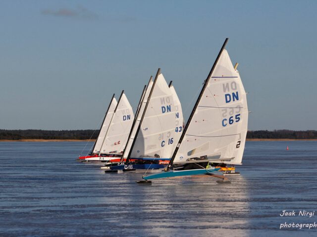 Eesti Jääpurjetamise meistrivõistlused peetud! Jorgen Kuivonen DN-Junior klassis Eesti kolmas!