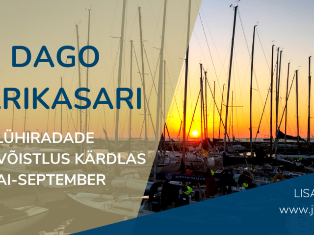 27.05 stardib esimene Dago Karikasarja etapp!