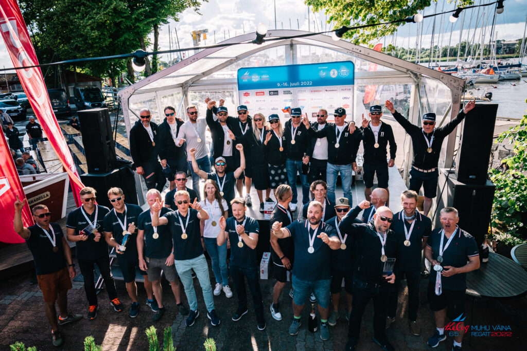 Muhu Väina regati võitis jahtklubi Dago jaht Olympic