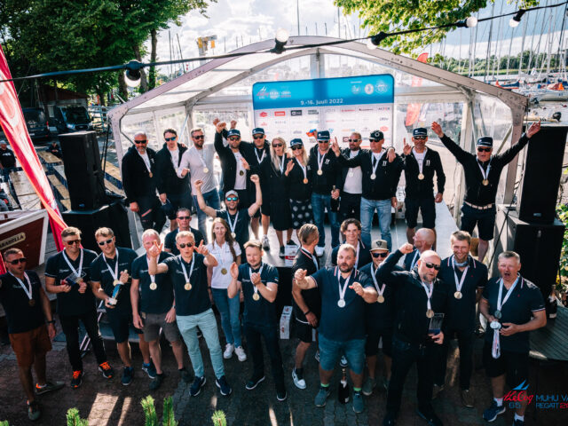 Muhu Väina regati võitis jahtklubi Dago jaht Olympic