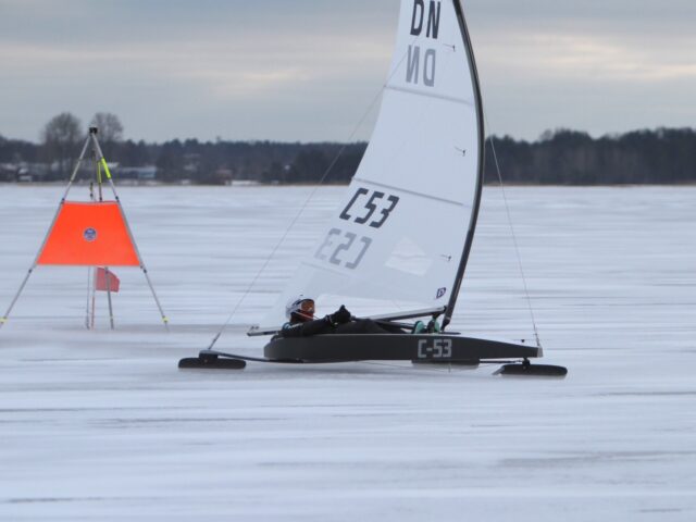 Pärnumaa meistrid jääpurjetamises selgunud. Joonas Kiisler sõitis end teisele kohale!