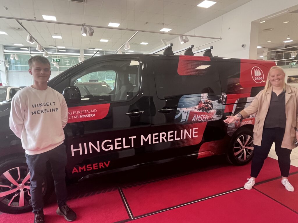 Hiiumaa noori purjetajaid viib edasi Amserv Toyota!