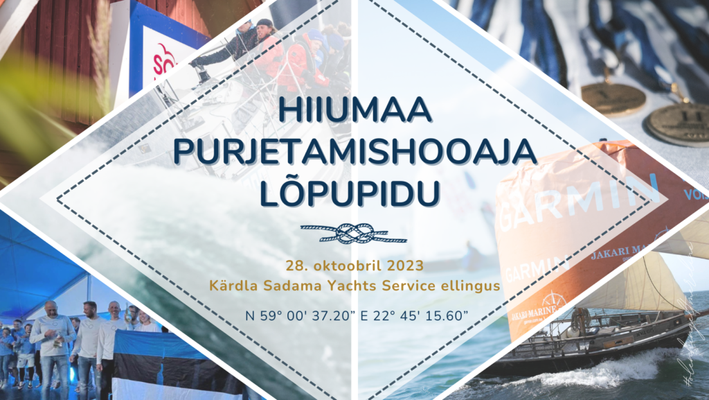 Hiiumaa purjetamishooaja lõpupidu juba 28.10!