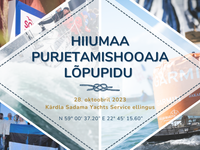 Hiiumaa purjetamishooaja lõpupidu juba 28.10!