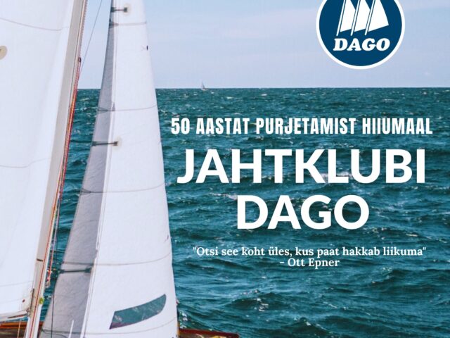Anname hoogu! Jahtklubi Dago 50 aastat – raamat Hiiumaa purjetamisest